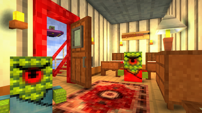 Block Gun 3D Aliens and Cowboys