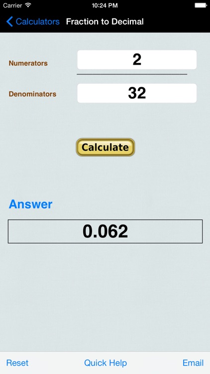 Decimal to Fraction Converter & Calculator screenshot-3