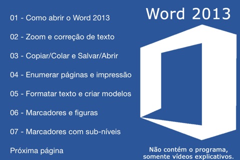 Tutorial Word 2013 Edition for iPhone screenshot 3