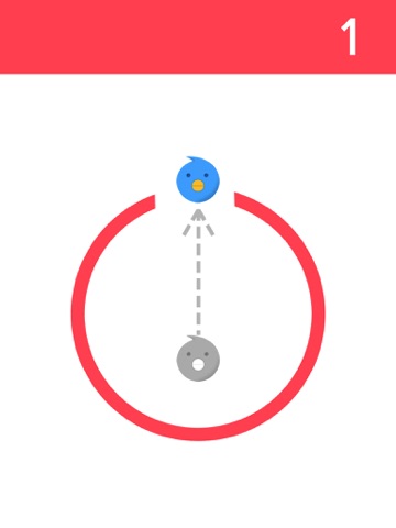 Screenshot #4 pour Bird Up Up Up - One Tap Circle Dodge