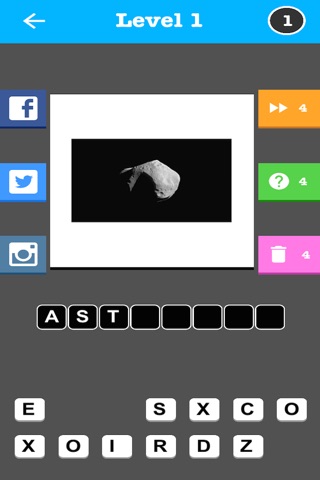 Outer Space Quiz - Word Trivia Game screenshot 3