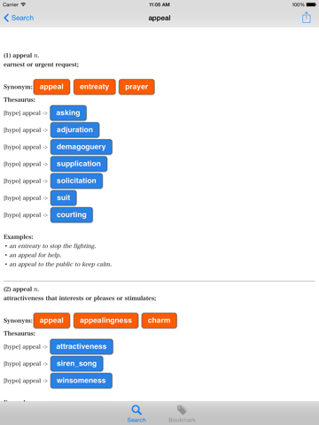 Screenshot #5 pour Thesaurus Free