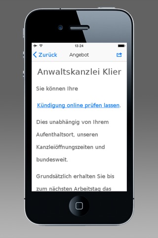 Kündigung prüfen screenshot 3