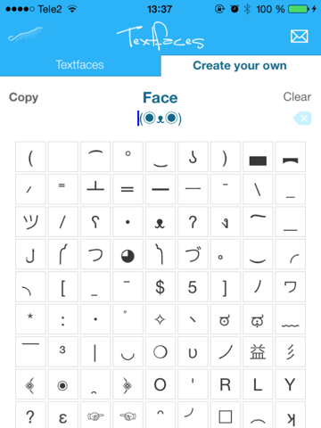 Screenshot #6 pour Textfaces for Messenger