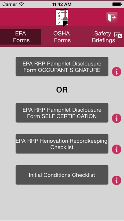 Painter Safety Forms