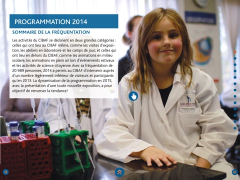 CIBAF 2014 Rapport d'activités screenshot 3