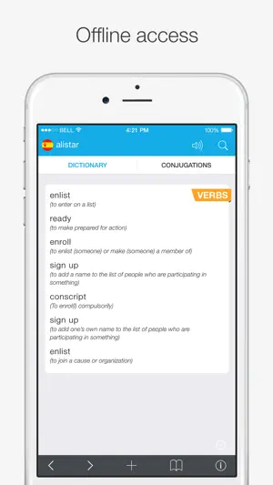 Spanish — English Dictionary screenshot 1