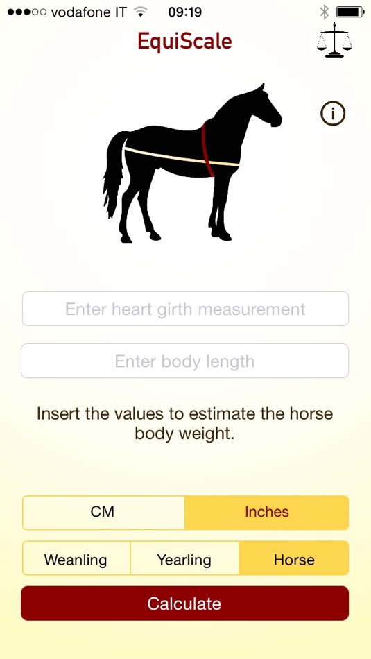 #1. EquiScale (iOS) 由: Carlotta Caminiti