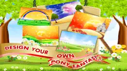 a magic pet pony horse world - dress up your cute little pony free айфон картинки 4