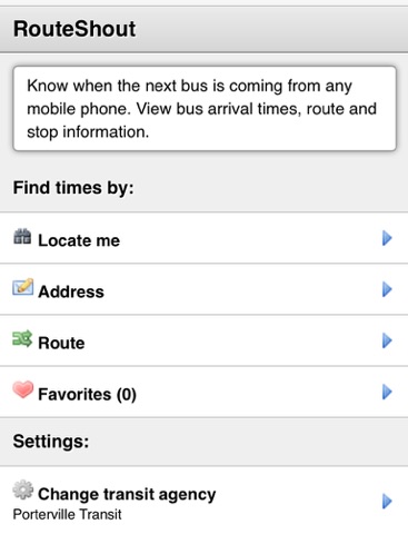 Screenshot #6 pour RouteShout