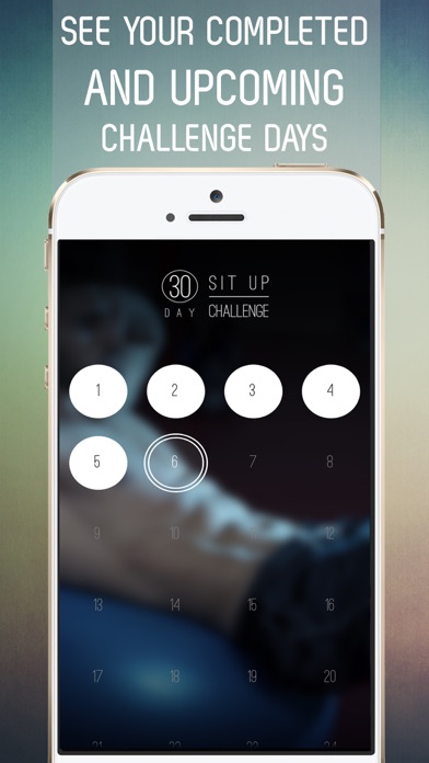 30 Day Sit Up Challenge for Rock Hard Abs Screenshot 2