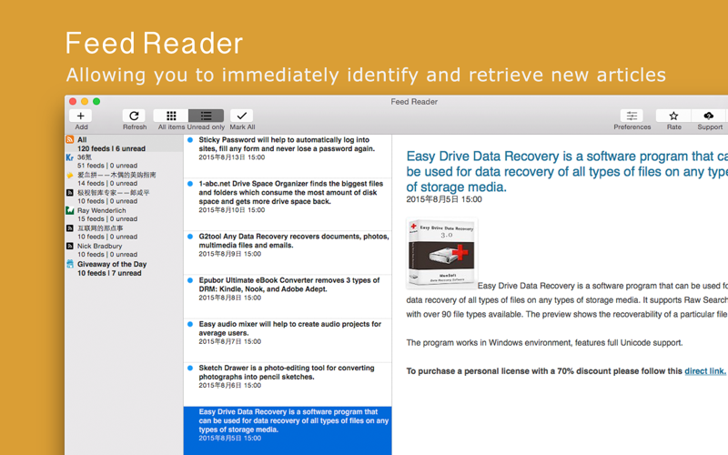 Feed Reader thumbnail 2