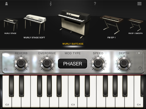 iLectric Piano for iPad のスクリーンショット