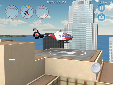 Screenshot #4 pour Helicopter Flight Simulator