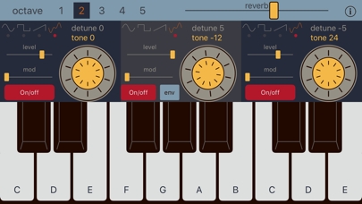 Sonic Synth : FM synthesizerのスクリーンショット - 1