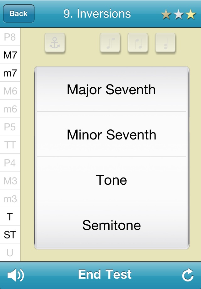 Relative Pitch Interval Ear Training screenshot 2