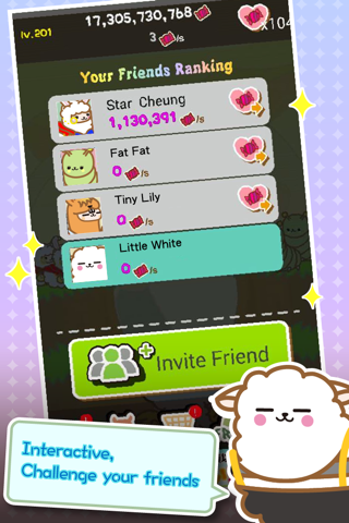 Fuwapaca in Wonderland - Alpaca Clicker game screenshot 4