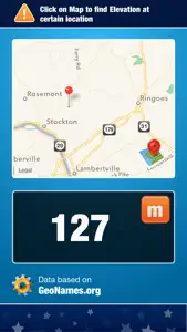 Map Elevation and Altitude Tool for Height Measure screenshot #1 for iPhone