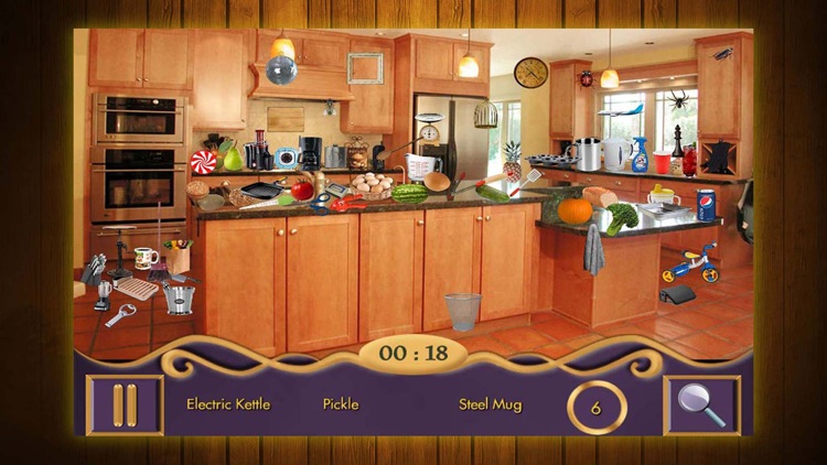 Hidden Object Find Objects in Kitchen Volume three