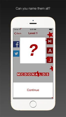 Game screenshot Restaurant Trivia - Match the restaurant to the logo in this free fun guess game for guessing restaurants apk