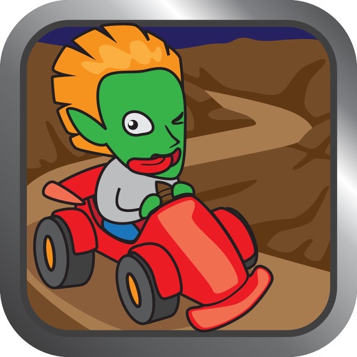 Zombie Racing - Scary Go Kart highway driving into the dead game icon