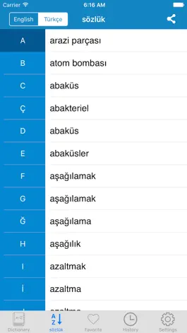 Game screenshot English - Turkish & Türkçe - English Dictionary hack