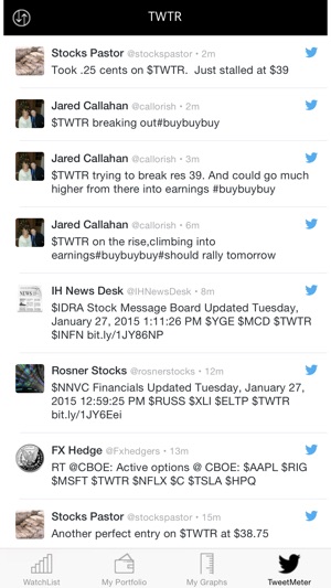 Stocks:Real time data,Tweets,Portfolio,Charts and Finance Ne(圖4)-速報App