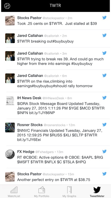 Stocks:Real time data,Tweets,Portfolio,Charts and Finance News for FREE! screenshot-3