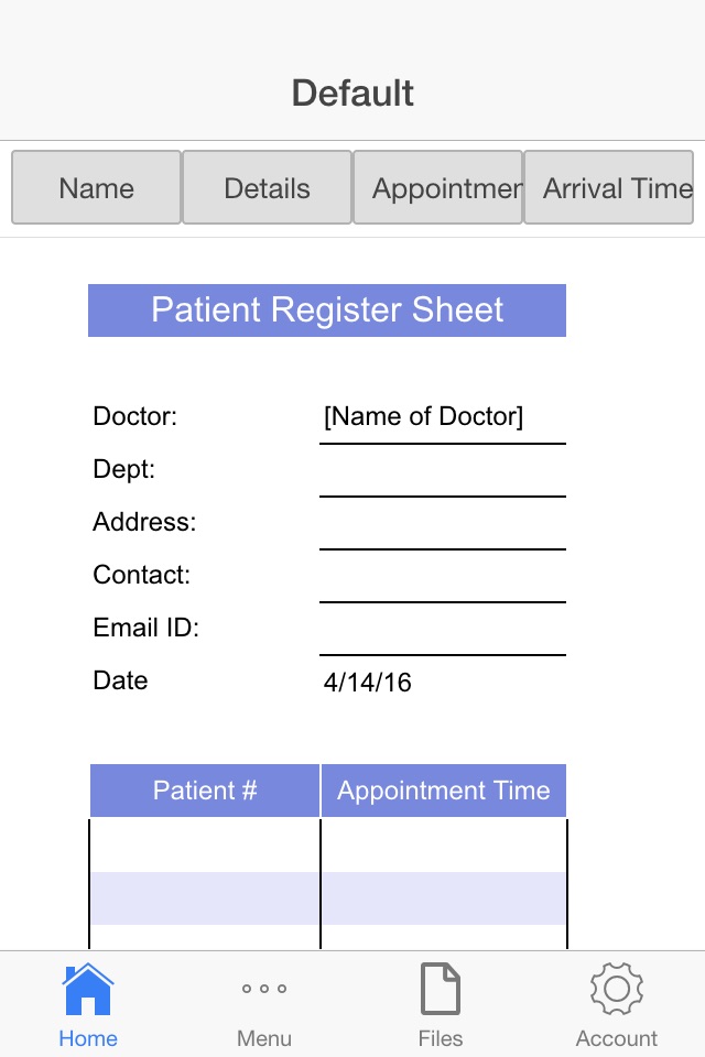 Patients List screenshot 2