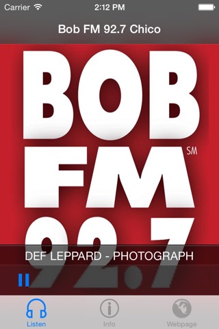 92.7 Bob FM Chico screenshot 2