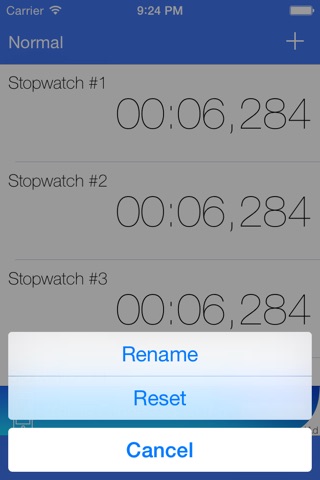 Multi-Stopwatch screenshot 3