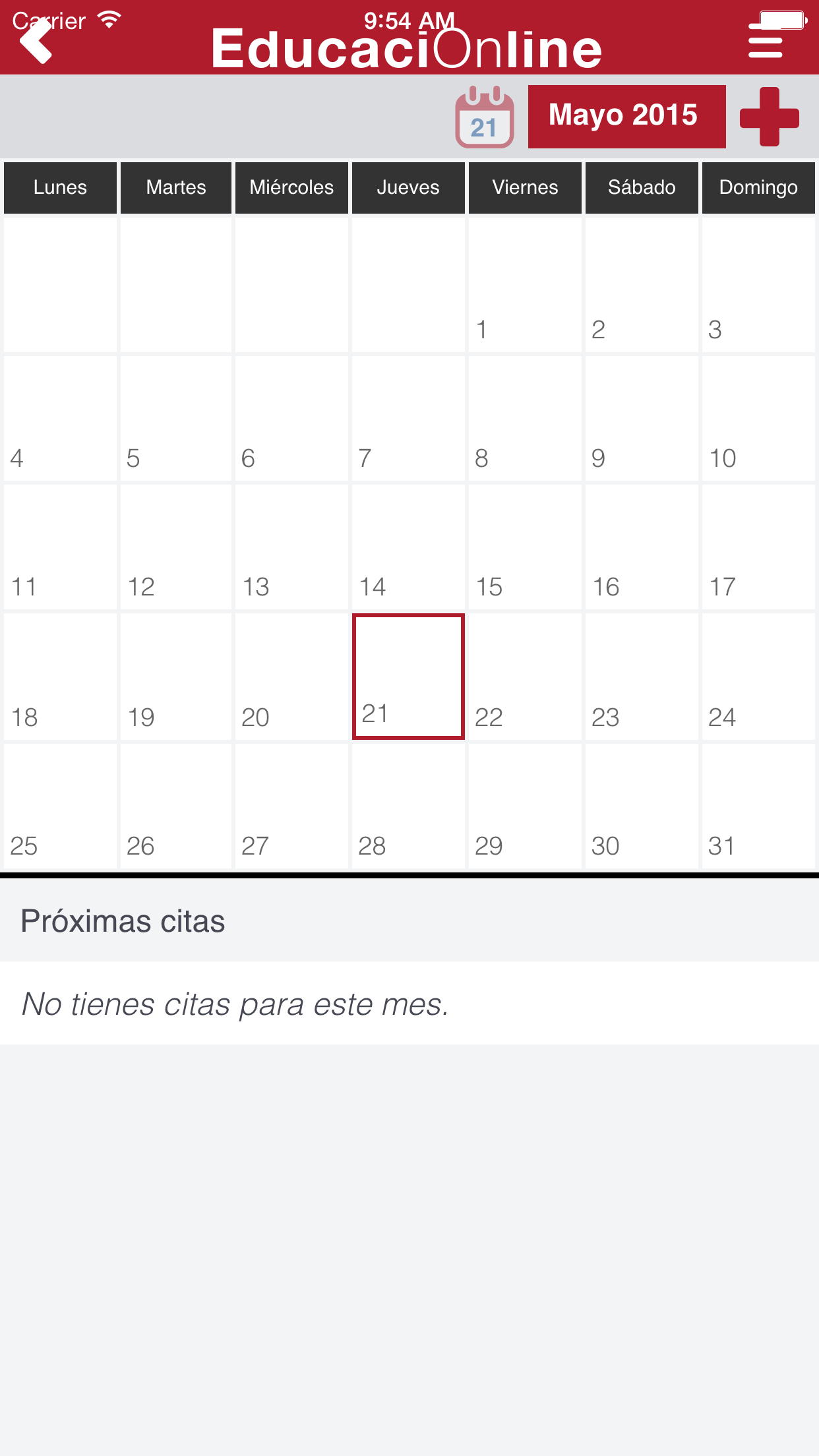 EducaciOnline Mòbil screenshot 5