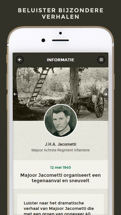 Screenshot #3 pour De slag om de Grebbeberg - Interactieve route