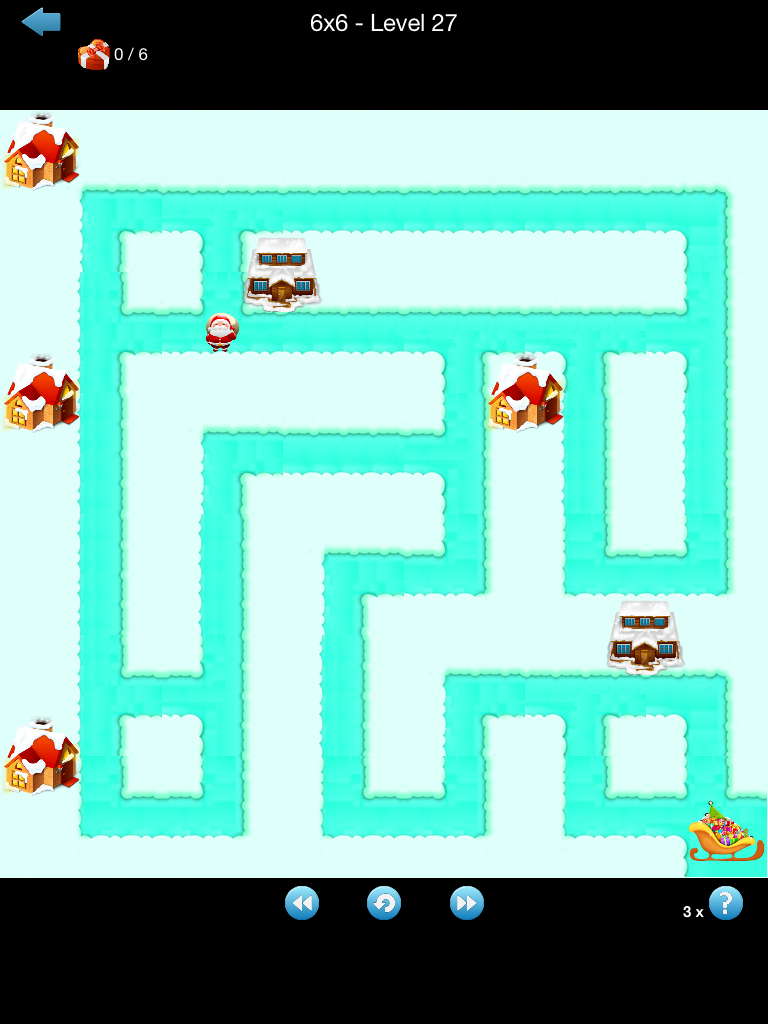Aha Maze Runner: Santa
