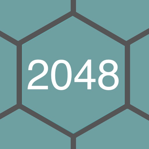 2048 Hexagon Icon