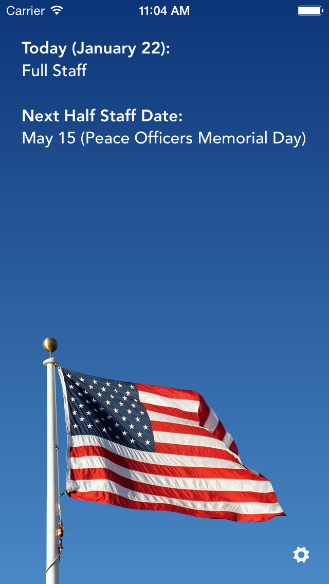Half Staff App