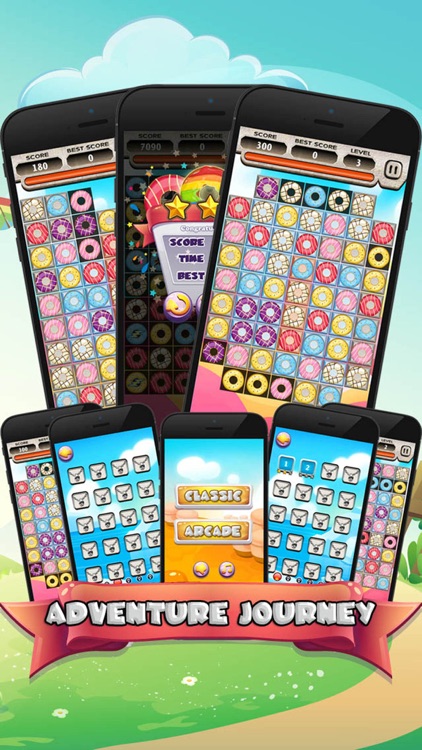 Donut Cookie Splash Legend screenshot-3