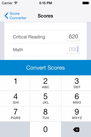 SAT Score Converter screenshot 4