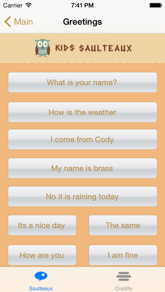 Saulteaux Language App