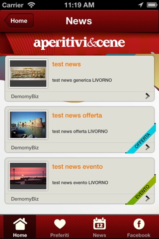 aperitivi & cene Livorno screenshot 3