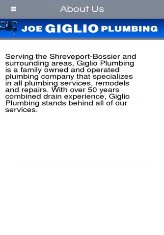 Giglio Plumbing Co Inc screenshot 2