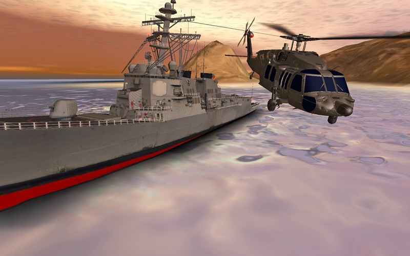 helicopter sim pro - hellfire squadron iphone screenshot 2