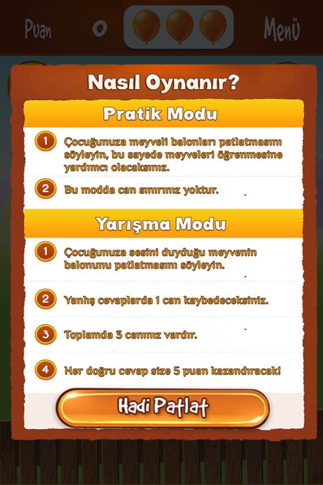 Minik Bilge ile Balon Patlatmaca - Eğitici Türkçe Çocuk Oyunu screenshot 4