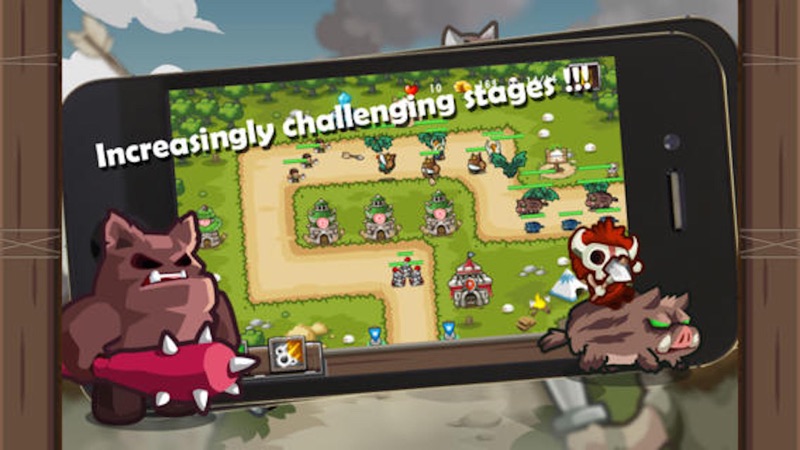 Kingdom Defense - Protect Your Land From The Rush Of Evil Enemies screenshot 1