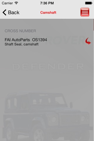 Запчасти Land Rover Defender screenshot 2