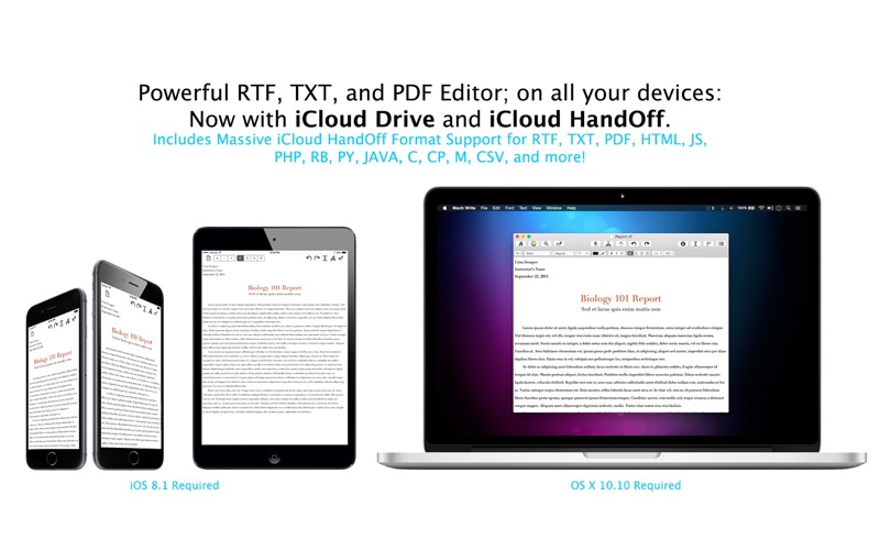 Screenshot #1 pour Mach Write