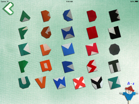 Screenshot #4 pour Alphabet Phonics:Learn Alphabet For Preschool With ABC Origami Free
