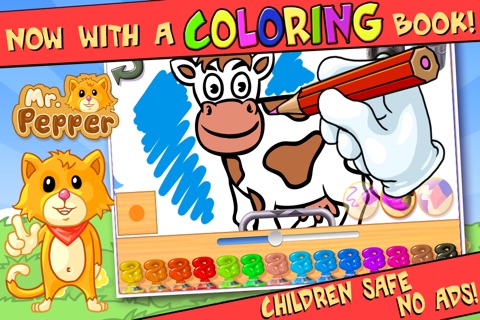 Amazing Baby Animals Puzzle and Coloring Book - High quality animal puzzles for kids and toddlers screenshot 3
