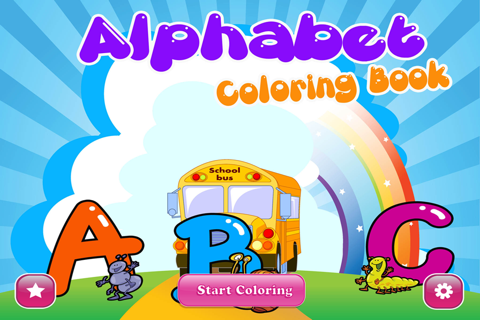 ABC Alphabet and Numbers Coloring Book -Teach Preschoolers using Creativity FREE screenshot 2