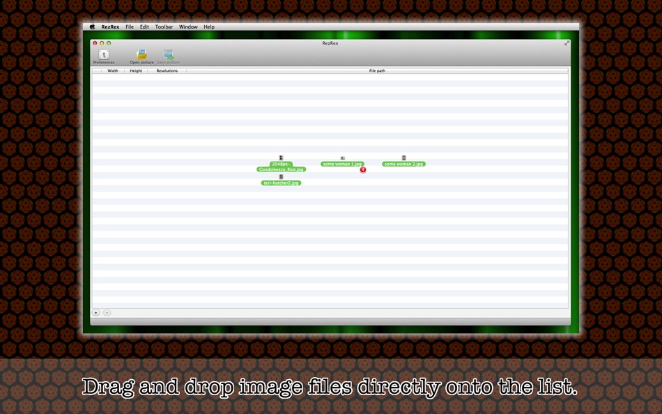 #2. RezRex for Mac OS X (macOS) 由: Tomoyuki Okawa
